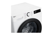 LG F4DR509SBW kombinerad tvättmaskin och Tumlare Fristående Frontmatad Svart