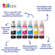 Epson 107 EcoTank ljus magenta