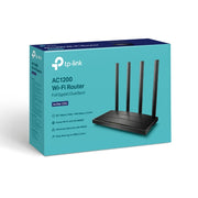 TP-Link Archer C6U trådlös router Gigabit Ethernet Dual-band (2,4 GHz / 5 GHz) Svart
