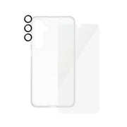 PanzerGlass SAFE. by 3-in-1 Bundle Samsung Galaxy S24+ Genomskinligt skärmskydd