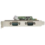 StarTech.com PCI Express seriellt kort med 2 portar och 16C1050 UART