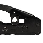 LogiLink WZ0025 crimptång Crimpverktyg Svart