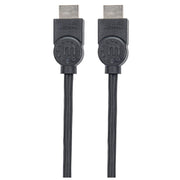 Manhattan 355308 HDMI-kabel 1,5 m HDMI Typ A (standard) Svart