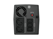 Conceptronic ZEUS04EM strömskydd (UPS) Linjeinteraktiv 2,2 kVA 1320 W 5 AC-utgångar