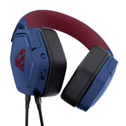 Trust GXT492SM Carus Headset Kabel Huvudband Spela Blå