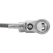 Targus ASP95MKGLX-25 kabellås Silver 2 m