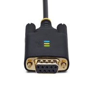 StarTech.com 6.6ft (2 m) USB till Null Modem seriell adapterkabel