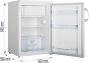 Gorenje RB492PW kombinerat kylskåp Fristående 120 l Vit