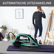 Tefal Puregliss FV8066 Torr & Ångstrykjärn Durilium AirGlide Autoclean soleplate