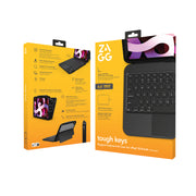 ZAGG Tough Keys Nordic USB Type-C Svart