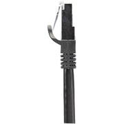 StarTech.com N6SPAT1MBK nätverkskablar Svart 1 m Cat6 SF/UTP (S-FTP)