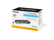 NETGEAR GS110TP hanterad L2/L3/L4 Gigabit Ethernet (10/100/1000) Strömförsörjning