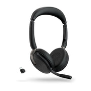 Jabra Evolve2 65 Flex Headset Trådlös Huvudband Kontor/callcenter USB Type-C