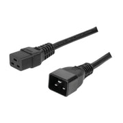 LogiLink PDU8P01 grenuttag 8 AC-utgångar 1U Svart