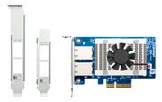 QNAP QXG-10G2T nätverkskort Intern Ethernet 10000 Mbit/s - 2x10G