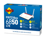 Box FRITZ! 6850 LTE trådlös router Gigabit Ethernet Dual-band (2,4 GHz / 5 GHz) 4G