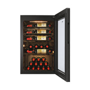 Haier Wine Bank 50 Serie 3 HWS49GAE Vinkylare med kompressor Fristående Svart 49