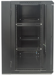 Intellinet 712019 rack 15U Väggmonterad rack Svart