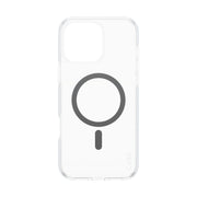PanzerGlass CARE by Urban Combat Case Transparent w. Black MagSafe iPhone 16 Pro Max