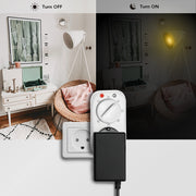 LogiLink ET0012 elektriska tidtagarur Vit Daglig timer