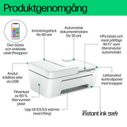 HP DeskJet 4210e Trådlöst All-in-One Färg Skrivare - Termisk bläckstråle - Duplex