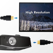 LogiLink CH0080 HDMI-kabel 5 m HDMI Typ A (standard) Svart