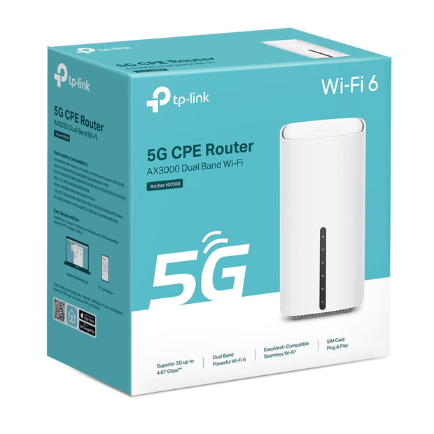 TP-Link Archer AX3000 trådlös router Gigabit Ethernet Dual-band (2,4 GHz / 5 GHz) 5G Vit, bild 4