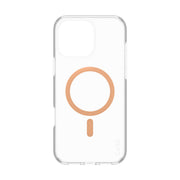 PanzerGlass CARE by Urban Combat Case Transparent w. Peachy MagSafe iPhone 16 Pro Max