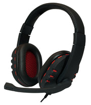 LogiLink HS0033 hörlur och headset Kabel Huvudband Samtal/musik Svart