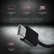 Axagon RVH-VGAN videokabeladapter 0,15 m HDMI Typ A (standard) VGA (D-Sub) Svart