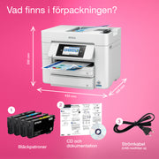 Epson WorkForce Pro WF-C4810DTWF Printer - Bläckstråleskrivare - Duplex