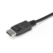StarTech.com 2 Port USB 4K60Hz DisplayPort KVM-switch med inbyggda kablar