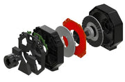 Thrustmaster T598 X Svart USB Ratt + Pedaler Analog / Digital PC