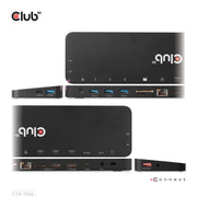 CLUB3D CSV-1566 dockningsstationer för bärbara datorer Dockning USB 3.2 Gen 1 (3.1