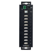 StarTech.com Industriell USB 2.0-hubb med 10 portar