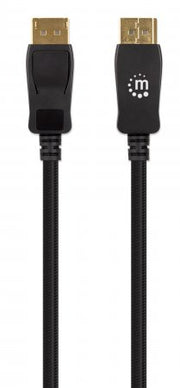 Manhattan 353618 DisplayPort-kabel 2 m Svart