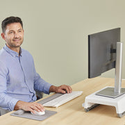 Fellowes Breyta handledsstöd Silikon Grå