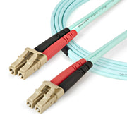StarTech.com Aqua OM4 Duplex fiberoptisk kabel i multiläge -