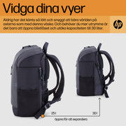 HP Travel 25 liter ryggsäck för 15,6 tum