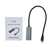 i-tec Metal C31METALGLAN nätverkskort Ethernet 1000 Mbit/s