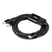 CLUB3D CAC-1527 USB-kablar 1,83 m USB C 2 x USB C 100 W Svart
