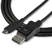 StarTech.com CDP2DP141MB videokabeladapter 1 m DisplayPort USB Type-C Svart