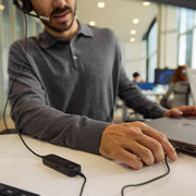 HP Poly Mission 615 trådat USB-monoheadset