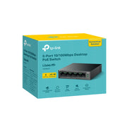 TP-Link LiteWave LS105P Ohanterad Fast Ethernet (10/100) Strömförsörjning via