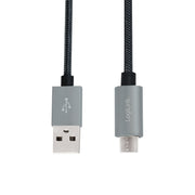 LogiLink CU0132 USB-kablar USB 2.0 1 m USB A Micro-USB A 0,48 Gbit/s Grå