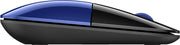 HP Z3700 blå trådlös mus