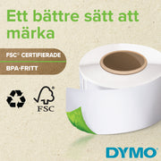 DYMO LabelWriter 550-etikettskrivare med direkt termisk utskrift - direkt termal