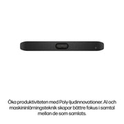 HP Poly Studio V12 USB-videobar utan nätaggregat