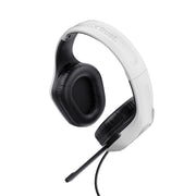 Trust GXT 415W Zirox Headset Kabel Huvudband Spela Vit
