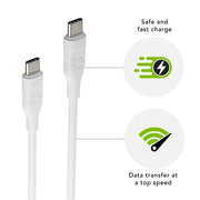 dbramante1928 CB12CCWH4277 USB-kablar 1,2 m USB C 0,48 Gbit/s Vit